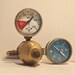Pressure Gauge Industrial Supplies Plastic Metal Part Object Meter Reading Steampunk Construction