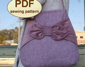 Sewing pattern to make the Village Post Bag - PDF pattern INSTANT DOWNLOAD