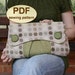 Sewing pattern to make the Casablanca Clutch Bag - PDF pattern (email delivery)
