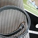 Fabric and pattern kit with English moleskin and leather strap to make the Melford Messenger Bag