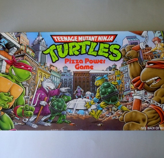 TMNT Teenage Mutant Ninja Turtles Pizza Power by BackinAction