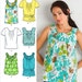 Simplicity Pattern 2892 Misses' Six Made Easy Short Sleeved Blouse Patterns Sizes 14-22 New