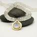 Glowing Moonstone & 14k solid gold necklace