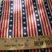 Fab vintage fabric -Patriotic Stars & Stripes on Ecru Cotton Quilt Fabric 4 Yards 45"W x 144" L yardage Fabric Traditions 1991