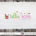 Premade Logo Design Thread BUtterflies Hearts Swirls Shop Photography Logo design OOAK