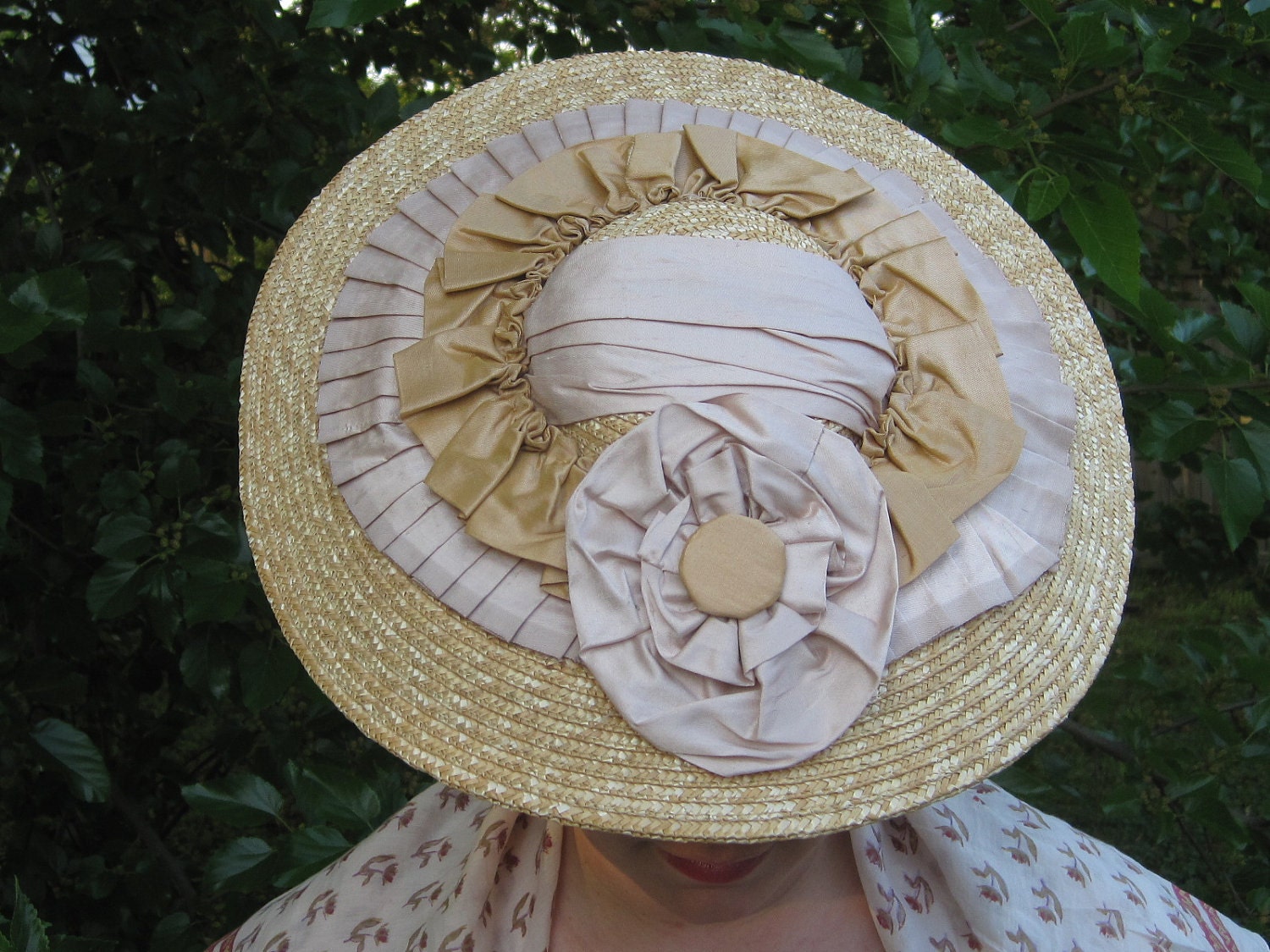 18th Century Colonial Straw Hat