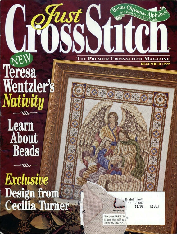Just Cross Stitch Magazine December 1999 Issue by TheCrossIBare