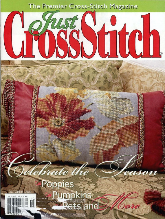 Just Cross Stitch Magazine October 2002 Issue by TheCrossIBare