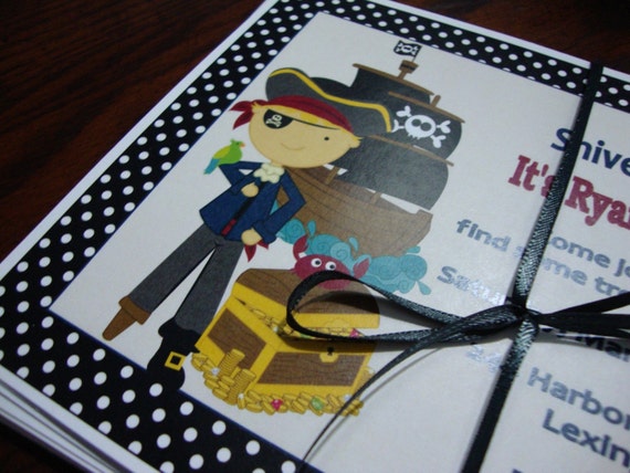 Pirate Boy/Girl Birthday Party Invitations Il_570xn