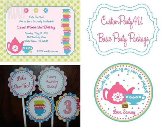 Tea Par-Tea Basic Party Package Il_570xn