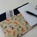 Stylish Jotter (organizer) INCLUDES pen and notepad - Deer Eau de Mer