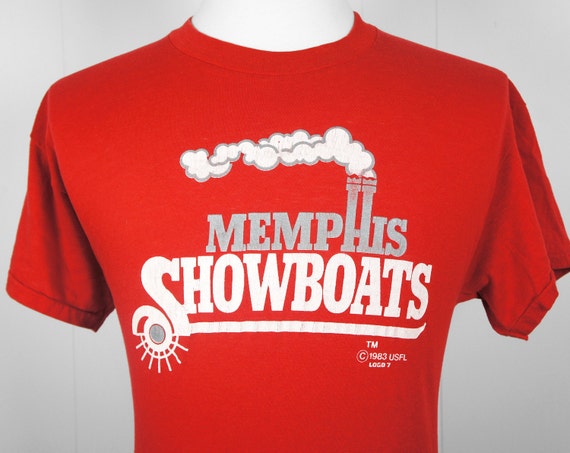 memphis showboats t shirt