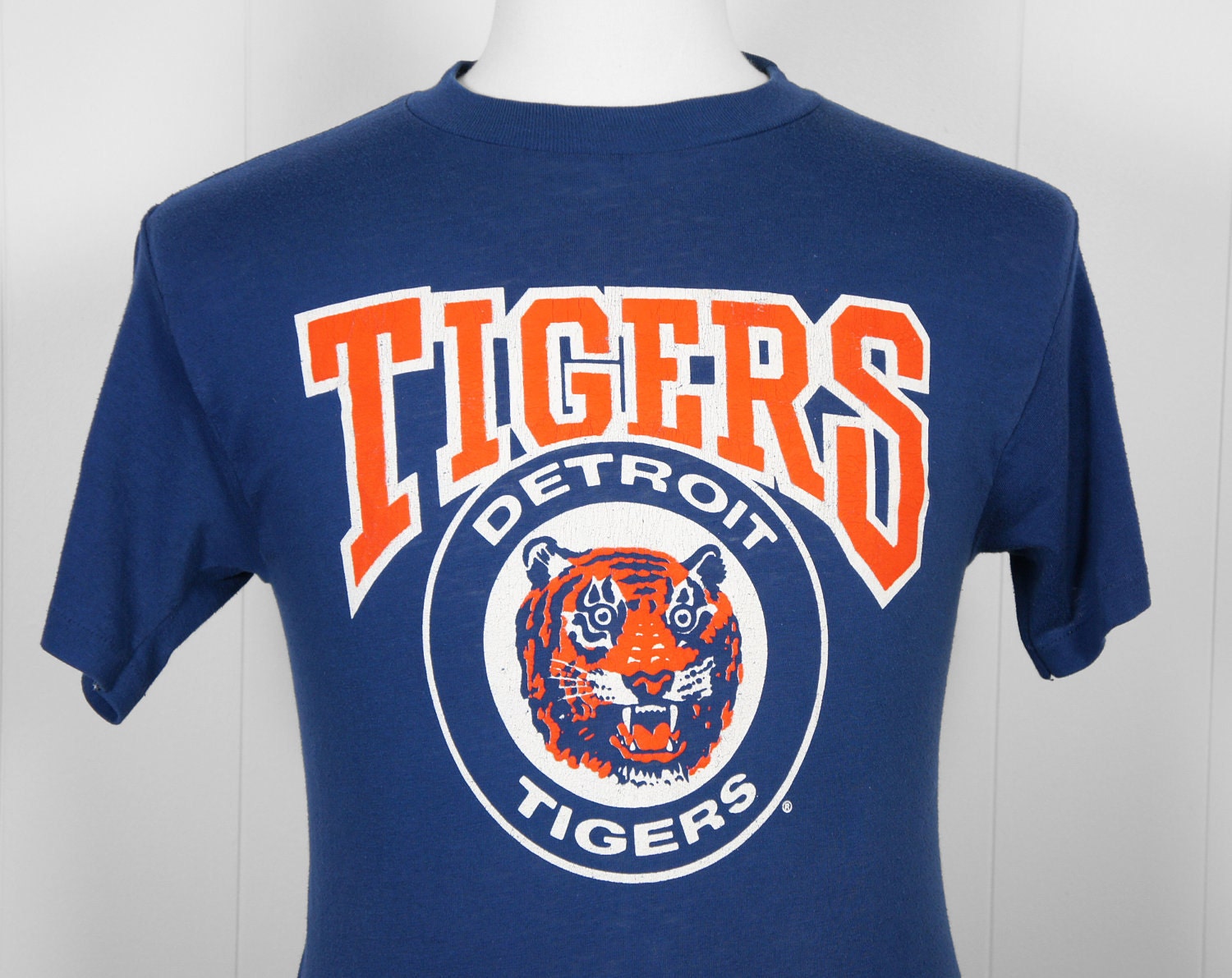Vintage 1970's Detroit Tigers T-Shirt Size M