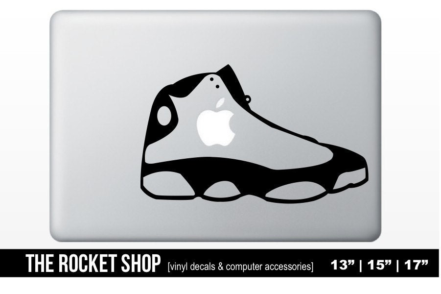 Jordan sneaker vinyl decal