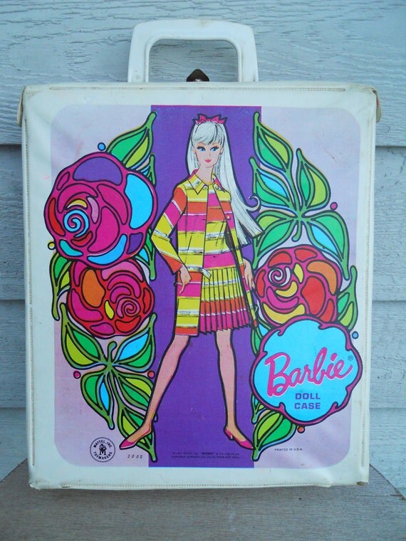 Items similar to SALE Vintage Barbie Doll Case 1967 Mattel on Etsy