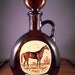 Vintage Fitzgerald Prime Whiskey Decanter with Horse