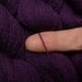 Recycled Yarn, Extra Fine Merino, Blackberry, 390 yards