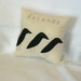 Crow Primitive Pillow Stitchery Folk Art Homespun