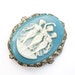 Vintage Cameo Brooch for Valentine's Day - Broche Camée. Vintage Jewelry by My Chouchou on Etsy.