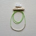 lucht necklace in pale green