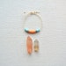 Warrior Bracelet- Hand Braided Linen and Antique Snake Beads