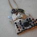 Doctor Who Dalek necklace or pin OOAK steampunk Dalek