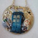 Doctor Who Steampunk Necklace "Madman with a Box"