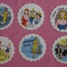 6 Vintage Bar Coasters Risque Naughty Funny Unused Great Free U.S. Shipping