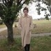 WINTER CLEARANCE --- Lovely Beige Vintage Coat