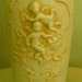 Lefton Bisque Bud Vase with Cherubs