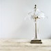 RESERVED Vinatge Glass Lamp