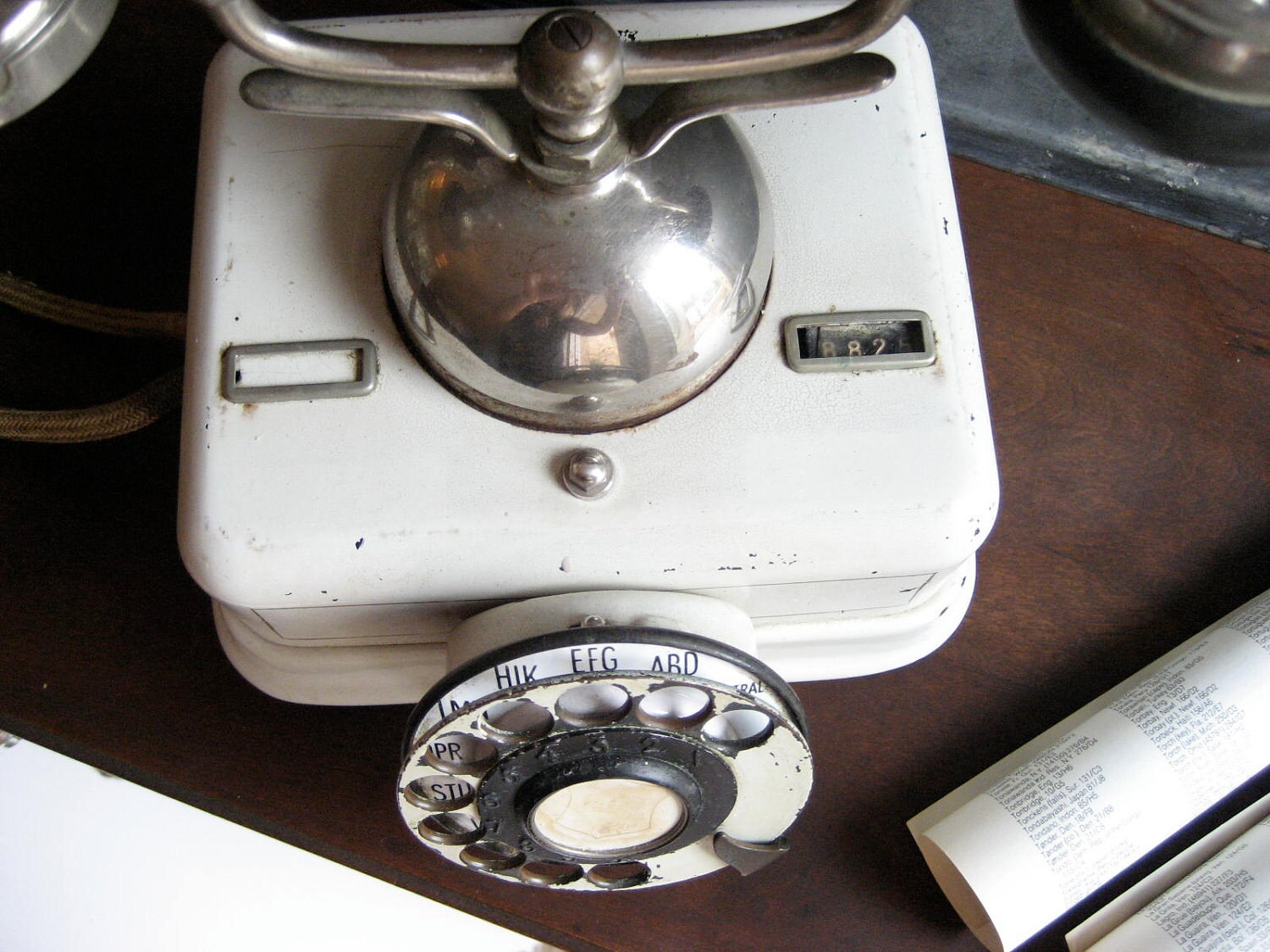 RESERVED French Vintage Phone