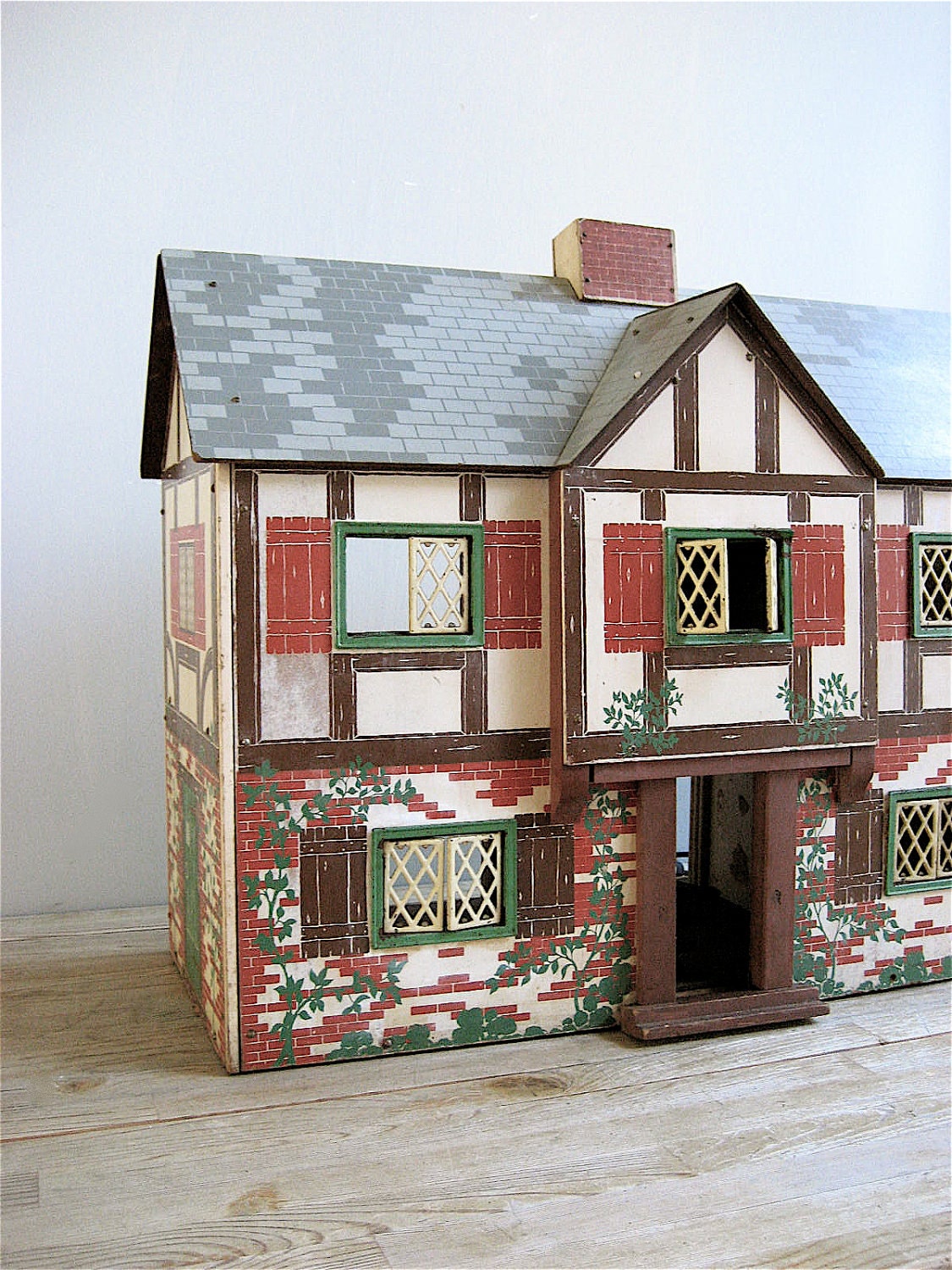 R E S E R V E D Vintage Lighted Doll House Keystone of Boston
