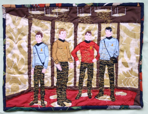 Transporter Beam Quilt