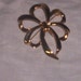 vintage pin brooch napier goldtone