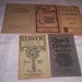 5 old northrup seeds catalogs pamphlets 1907