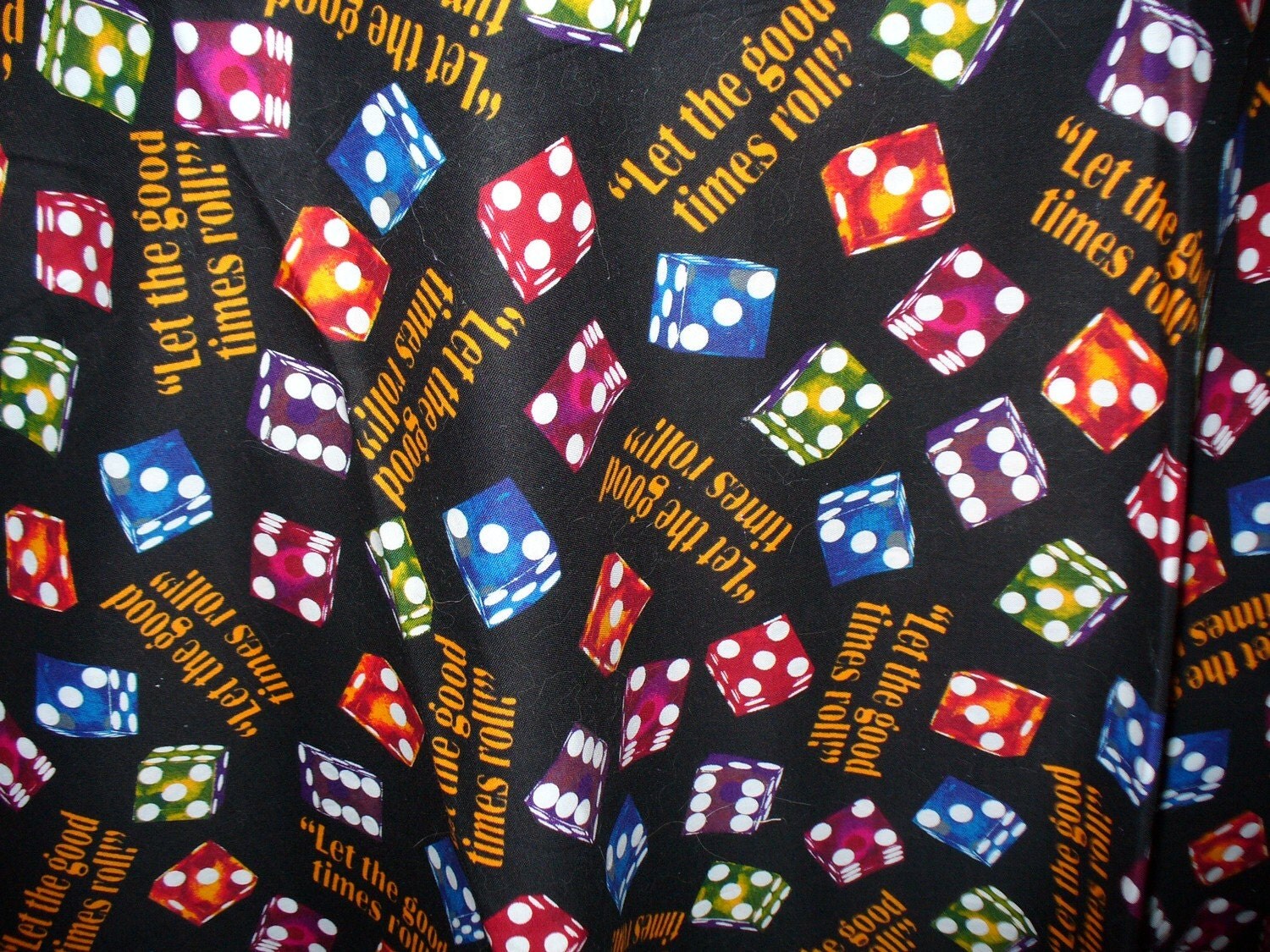 Dice Fabric / Games / reserved for ShelterQuilts