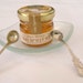 ROSH HASHANAH bowl honey&spoon handemade by dalit glass