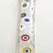 SALE Millefiori fused glass handmade Mezuzah by Dalit Glass