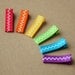 Mini Hair Clip Set for Baby, Baby Hair Clips, infant clips, toddler, tween, teen, adult - Tropical Hair Clippies - Party Favors - 2 SIZES