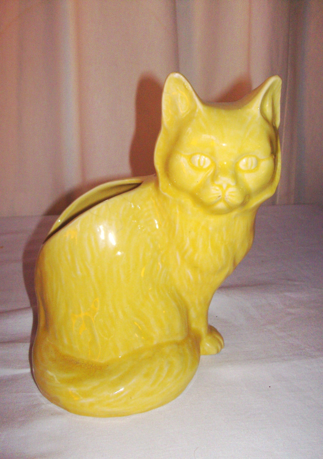 McCoy Ceramic Cat Vintage Planter