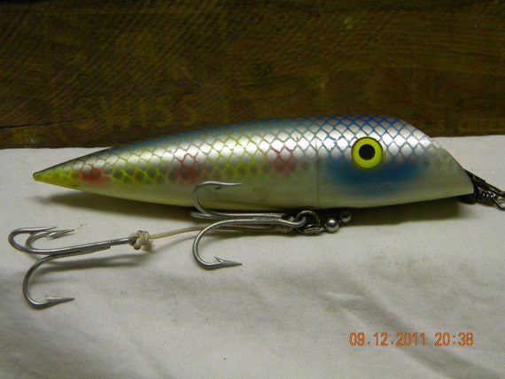 Vintage Fishing lure Lucky Louie with box feeling by HeyJunkman