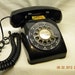 Rotary Phone Black