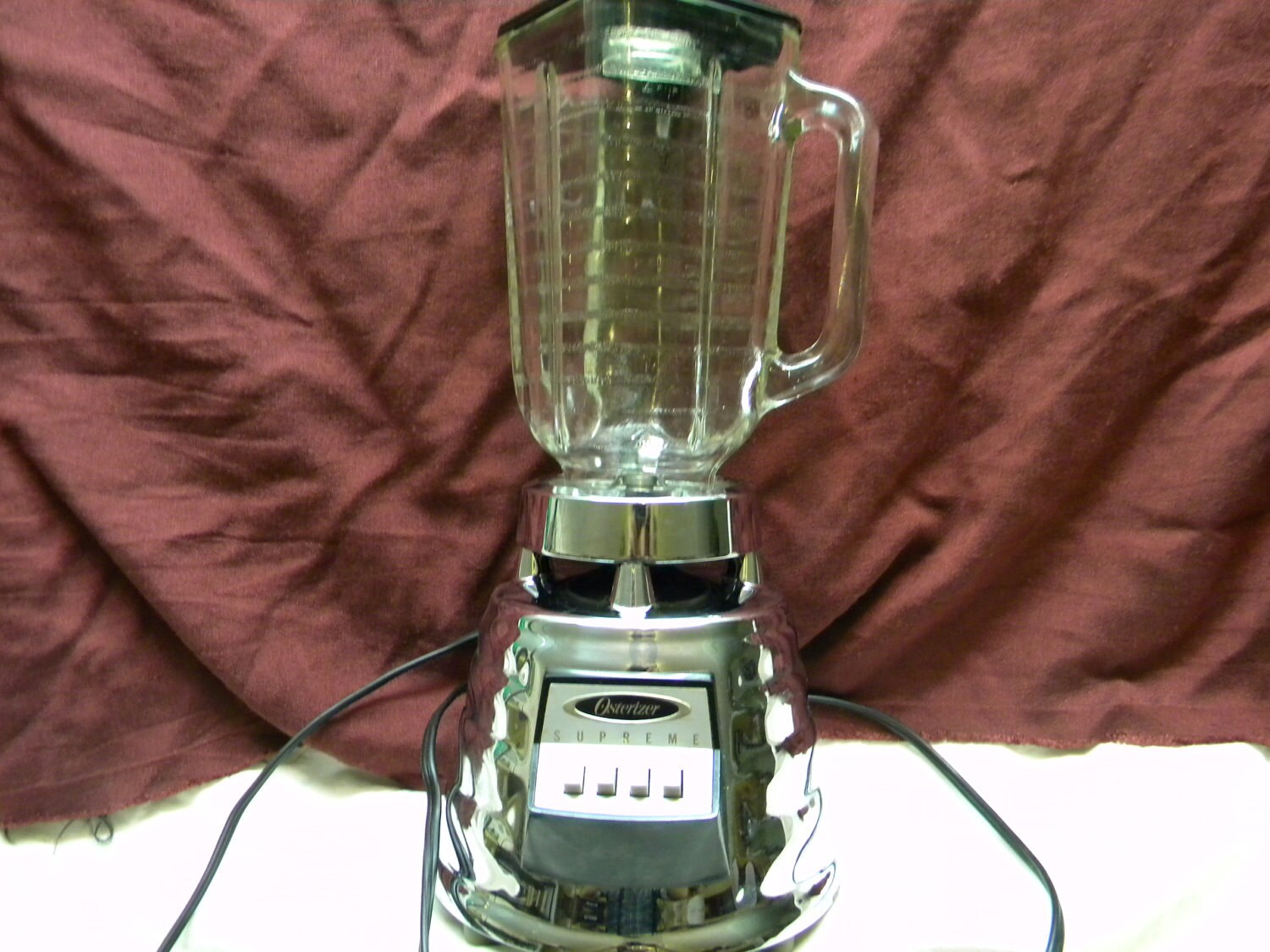 Vintage Oster Osterizer Supreme food blender Beehive retro