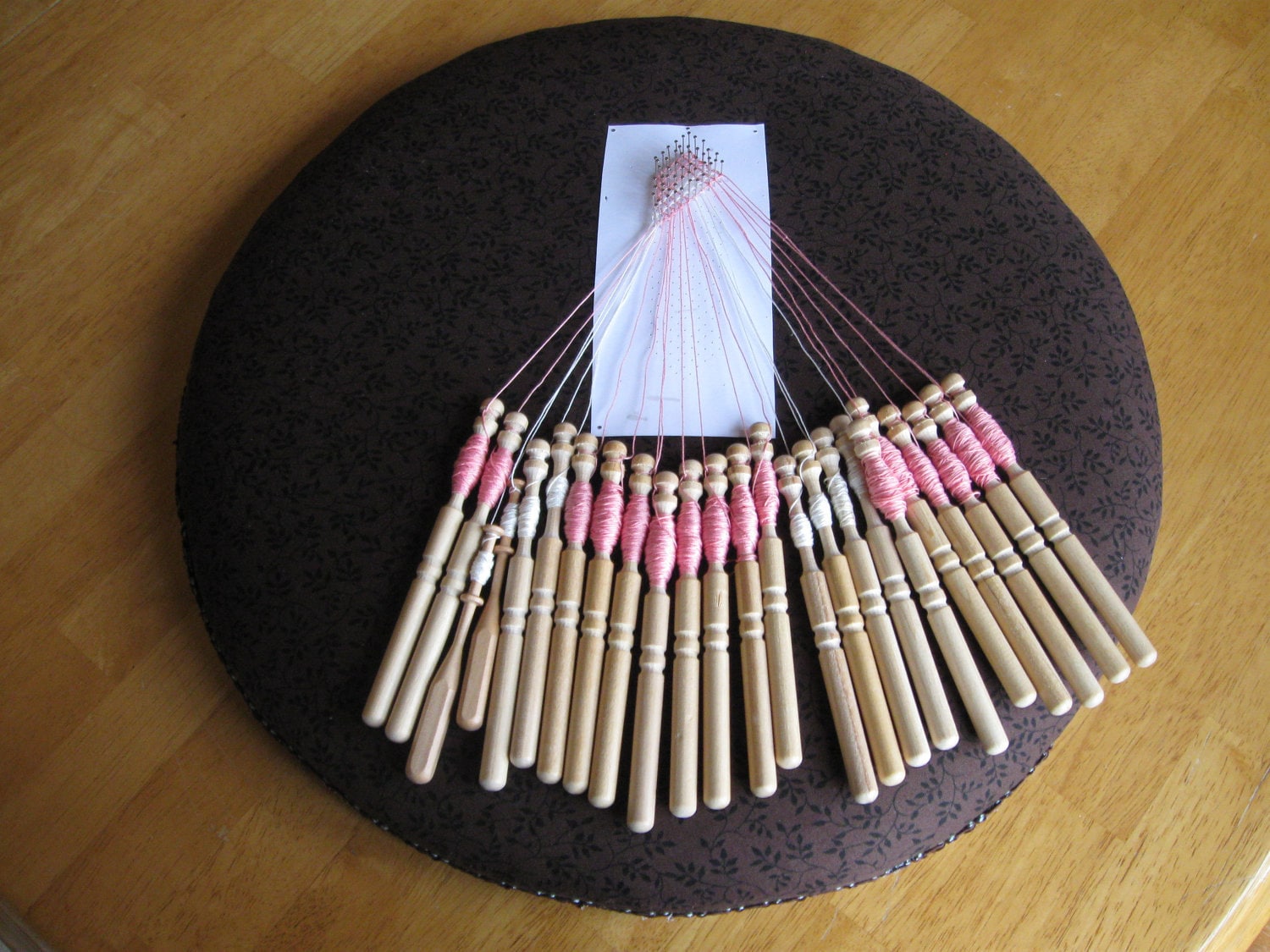 Bobbin Lacemakers Pillow by SusanByAThread on Etsy