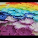 50 Mixed color Handmade Scrapbook Paper Flowers Code 427