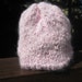 Knit Angora Baby Hat Pink