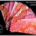 LAMINATED Cash Envelope System in Pink Grapefruit (10 envelopes)