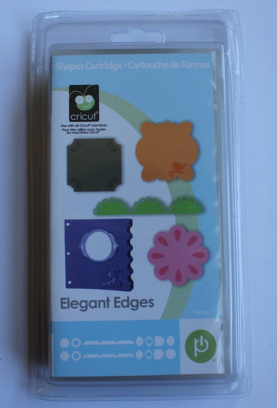 New Factory Sealed Elegant Edges Cricut Cartridge 