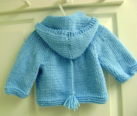 baby blue knit top